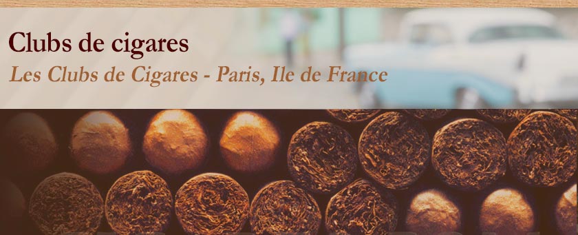 Cigars lounge, fumoirs, clubs de cigares